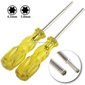 Schrauben dreher 3,8mm 4,5mm Sicherheits schrauben dreher Reparatur werkzeug <span class=keywords><strong>Gamebit</strong></span> für Nintendo N GC SFC MD N64 Schrauben dreher Handwerkzeuge - Product Image 3