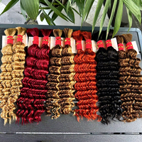 Perruques en gros de cheveux humains en vrac, extensions de cheveux vierges brésiliens et indiens bruts, sans colle, avec dentelle HD frontale, pour revendeurs