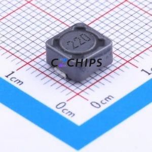 ตัวเหนี่ยวนำไฟฟ้าแบบ SMD รุ่น SMDRI74-220M ขนาด 7.5x7.5 มม. (ค่าความเหนี่ยวนำ: 22uH) (ความแม่นยำ: 20%) (กระแสไฟฟ้าที่กำหนด: 1.23A) - Product Image 1