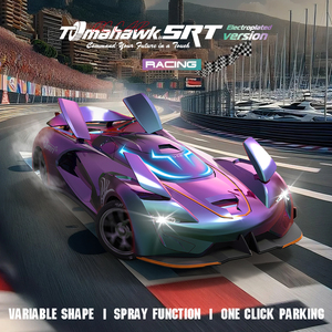 New SJY-9016 9 <b>Channel</b> 1:18 High Speed Drift Car with Spray Automatic Parking Automatic Demonstration Auto Opening and Closing - Product Image 3