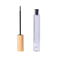 Tubes de gloss à lèvres vides transparents de luxe écologiques de 5 ml, emballage avec logo, tubes de gloss à lèvres, contenants d'emballage, flacon avec applicateur