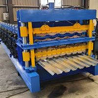 Machine de formage à rouleaux à trois couches 3.0kw-11KW entièrement automatique avec découpe et production continue sur longue durée