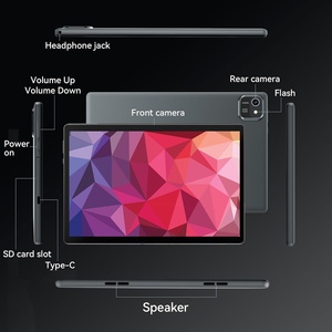 New Tab <b>10</b>-Inch 2SIM <b>Tablet</b> PC MT6737 Quad Core Processor 4G+256GB Storage 1280X800 Android 14 Wi-Fi 5G Professional Use USB-C - Product Image 5