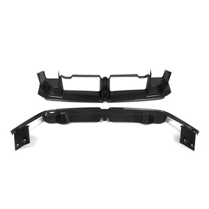 Garniture centrale de pare-chocs avant en fibre de carbone véritable pour Série M5 G90 G99 Style OEM 2025-IN 2 pièces/ensemble - Product Image 4