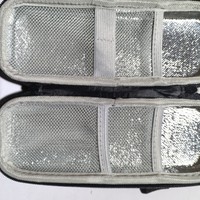 Boîte isotherme pour insuline EVA, boîte de rangement portable pour médicaments, mini boîte de rangement pour médicaments, pour les déplacements, sac isotherme, poche à glace, boîte à médicaments