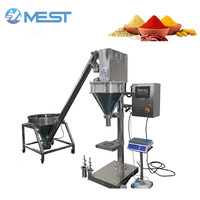 Machine de remplissage et de conditionnement à vis doseuse pour poudres fines (épices, café, farine) – 100g, 500g, 1000g, 2000g