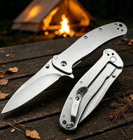Couteau de poche pliable EDC de survie pour le camping, lame 8Cr13Mov pour la chasse