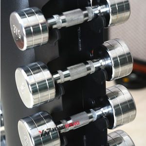 <span class=keywords><strong>Porta</strong></span> <span class=keywords><strong>Manubri</strong></span> di Alta Qualità per Uso Commerciale, Supporto Cromato per <span class=keywords><strong>Manubri</strong></span>, Rastrelliera per <span class=keywords><strong>Pesi</strong></span> Liberi - Product Image 5