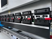Prensa Plegadora CNC Eléctrica de 40T y 1600mm, con Servocontrol Delem DA53TX, Simulación 3D, Ahorro de Energía, para Aluminio
