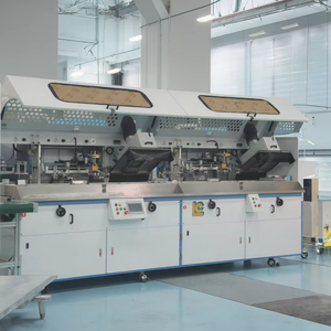 2-màu tự động UV chữa màn hình máy in cho chai nhựa/lon/ly mới mỹ phẩm nước giải khát bao bì máy in - Product Image 3