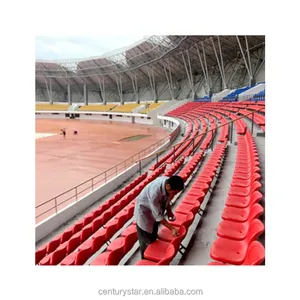 Assento esportivo de estádio para cadeira, assento de cadeira para estádio espectadores de hdpe com desconto grande