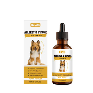Gotas de Apoyo Inmunológico para Perros 60ml, Extracto Herbal de Saúco, Mejora la Inmunidad, Bienestar Hepático, Salud Digestiva, Suministro Directo de Fábrica - Product Image 1