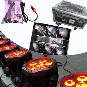 Gothylight Led Par 14x10 RGBW ou Rgbwauv Light 14 Led Chips 10w 4 en 1 Aluminium RVB Par Light - Product Image 4