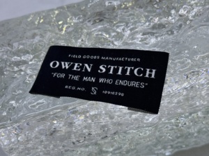 Không có moq tùy chỉnh tái chế thẳng cắt centerfold endfold Damask dệt nhãn - Product Image 6