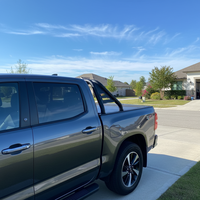 Barre de protection en aluminium pour pick-up et UTE, compatible avec la benne de camion équipée d'un couvre-benne et d'un rideau.