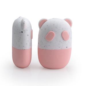 Bandejas de cubitos de hielo de silicona con forma de <span class=keywords><strong>Panda</strong></span>, bolas de hielo, masajeador facial, moldes de hielo para el cuidado facial de la piel - Product Image 5