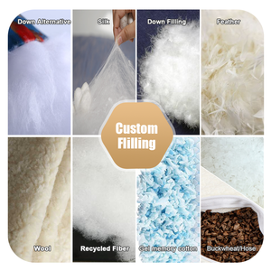 Özelleştirilmiş beyaz kaz/ördek tüy aşağı yastık iç yastık eklemek için ev/otel - Product Image 3