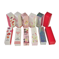 Tubes d'emballage cosmétiques biodégradables personnalisés de rouge à lèvres et de brillant à lèvres avec votre propre marque