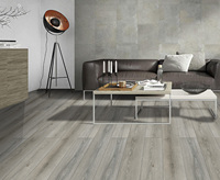 Revêtement de sol intérieur en vinyle PVC imperméable Style bois Sol en pierre Plastique Dos sec Revêtement de sol en vinyle LVT Revêtement de sol commercial en vinyle