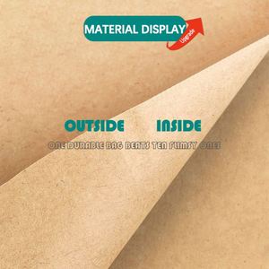 Bolsas de Papel Kraft Marrón Ecológicas Personalizadas para Llevar Comida |   Empaquetado Reciclado de Grado Alimenticio, Impresión Offset, Logotipo Personalizado, Venta al Por Mayor - Product Image 6