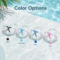 Tulkunsports Vente en gros G7500 Lunettes de natation à grande monture pour adultes et enfants, vision large, anti-buée, anti-UV, étanches, en silicone écologique, personnalisables