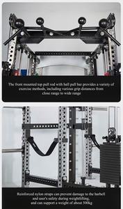 Ensemble d'entraînement de fitness commercial réglable en acier SK Fitness, équipement sportif OEM, dispositif de sélection de charge à crochet - Product Image 5