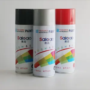 Vente en gros OEM séchage rapide 450ML peinture en aérosol revêtement et peinture métallique en aérosol