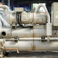 Pompe à chaleur à eau usée d'occasion 175 kW (refroidissement) 190 kW (chauffage) pour système CVC commercial et industriel 380 V