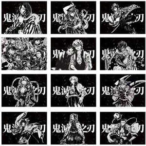 Carte collezionabili all'ingrosso di anime giapponesi, stampate a colori, in blind box, per <span class=keywords><strong>giochi</strong></span> da <span class=keywords><strong>tavolo</strong></span>, hobby e ricamo a tema cartoni animati - Product Image 4