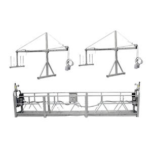 Plataforma Suspendida Eléctrica con Control PLC, Elevador de Construcción de Alta Capacidad de Carga, Plataforma de Trabajo Suspendida de Acero - Product Image 1
