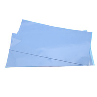 Feuille d'isolation en caoutchouc de silicone thermoconducteur adhésif pour dissipateur thermique pour CPU LED