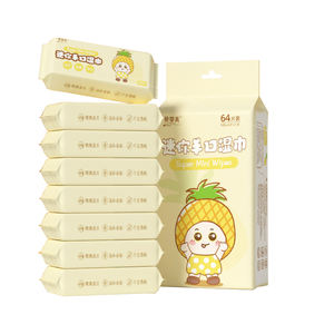 Toallitas Húmedas <span class=keywords><strong>Mini</strong></span>, 8 Paquetes, Sin Alcohol, Seguras para Todo Tipo de Piel, Prácticas para Viajes y Uso Diario - Product Image 3