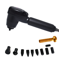 Kit d'outils PDR professionnel sans peinture pour débosselage avec pointe en caoutchouc pour réparation de carrosserie de voiture