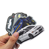 Diffuseur de parfum d'ambiance suspendu pour voiture Logo personnalisé pour la maison Rafraîchisseur d'air en papier Parfum de voiture automobile