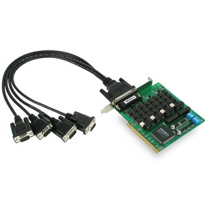 Carte série PCI universelle Moxa CP-134U-I-DB25M 4 ports RS232 pour usage industriel Taïwan - Product Image 2