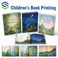 Livre pour enfants personnalisé à couverture rigide, pages en carton, couleur intégrale, histoire pour bébé, images, reliure parfaite, plastification, impression offset
