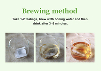 Té de Hierbas Orgánico 100% Saludable, Suplemento de Té de Champiñones y Clavo de Olor Winstown, Mezcla de Té de Marca Privada, Bolsitas de Té de Salud y Bienestar de China
