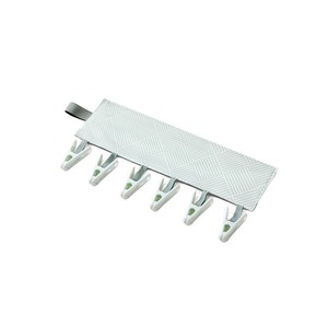 Travel Folding Fabric <b>Hanger</b> With Clips For Socks And Underwear <b>Storage</b> Home Use Rectangle Shape Non Woven Fabric Hook Type - Product Image 5