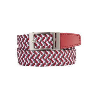 <span class=keywords><strong>Ceinture</strong></span> de golf pour <span class=keywords><strong>homme</strong></span> de haute qualité, <span class=keywords><strong>ceinture</strong></span> <span class=keywords><strong>tressée</strong></span> <span class=keywords><strong>extensible</strong></span> à cliquet - Product Image 2