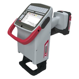 Système de marquage de bureau allemand Flymarker 120 100 stations, machine de gravure pneumatique tactile sur métal - Product Image 2