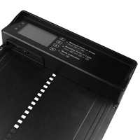 Porte automatique de poulailler intelligente en alliage d'aluminium, étanche IP45, résistante à la pluie, alimentée par énergie solaire