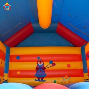 Vente flash WINWAYTOYS Château gonflable commercial en PVC Super Clown 6,1x5x5,9m pour le plaisir - Product Image 4