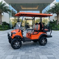 Chariot utilitaire électrique polyvalent, buggy de plage et voiturette de golf électrique pour le transport de touristes dans les centres de villégiature, les parcs et les zones touristiques