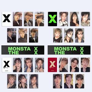 Set di 6 Carte LOMO Selfie dell'Album Nuovo di <span class=keywords><strong>MONSTA</strong></span> X, Kpop, con Shownu, Minhyuk, Hyungwon, Jooheon, Versione MS TARGET, Fotocard Lucide, Regalo per Fan - Product Image 1