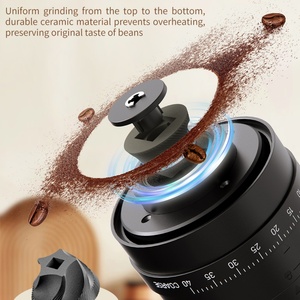 Molinillo de Café Eléctrico con Ajuste de Engranajes Externos y Logotipo Personalizado, para Uso en Exteriores y Oficinas - Product Image 3