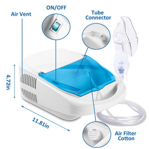 Kit de Nebulizador Profesional de Alta Resistencia, Bomba de Pistón Duradera, Atomizador, Sistema de Terapia de Aerosol Médico, <span class=keywords><strong>Precio</strong></span> de Fábrica - Product Image 5