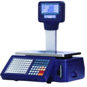 इलेक्ट्रॉनिक पैमाने लेबल प्रिंटर डिजिटल बेकरी मांस पैमाने के साथ बारकोड लेबल मुद्रण पैमाने - Product Image 2