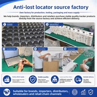 Dispositivo Antipérdida Ultrafino de 1.9mm, Tipo Tarjeta, para Cartera, Llaves, Equipaje, Maleta, Viajes, con Carga Inalámbrica, AirTag para iOS y Android