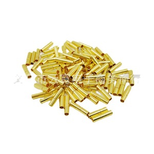 Cierre de joyería de latón chapado en oro, hebilla de 3 mm de diámetro interior para cordón de cuero, pulsera, collar, accesorio de bricolaje - Product Image 1