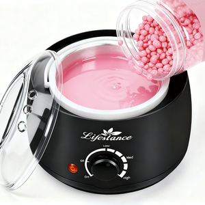 Lifestance Rosin-Miễn Phí 400G Chai Nhựa Tóc Loại Bỏ Sáp Cứng Đậu Sáp Nóng Hạt Cho Chân Cơ Thể Màu Hồng Tăng Hương Vị - Product Image 4